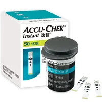 Accu Chek Instant Test Strips 50/100pcs  Blood Glucose Tester Home Use Meter EXP:2026.5