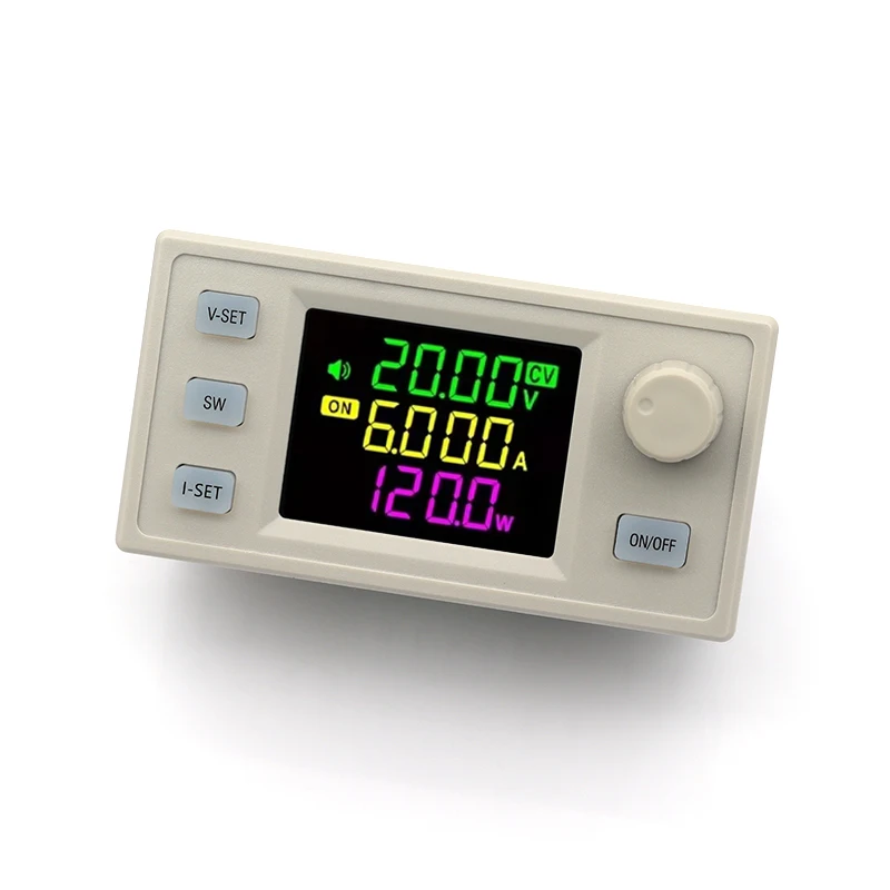 SK120X DC DC 벅 부스트 컨버터 CC CV 0.6-30V 6A 5V 6V 12V 24V 전원 모듈 조정 가능한 규제형 실험실 전원 공급 장치