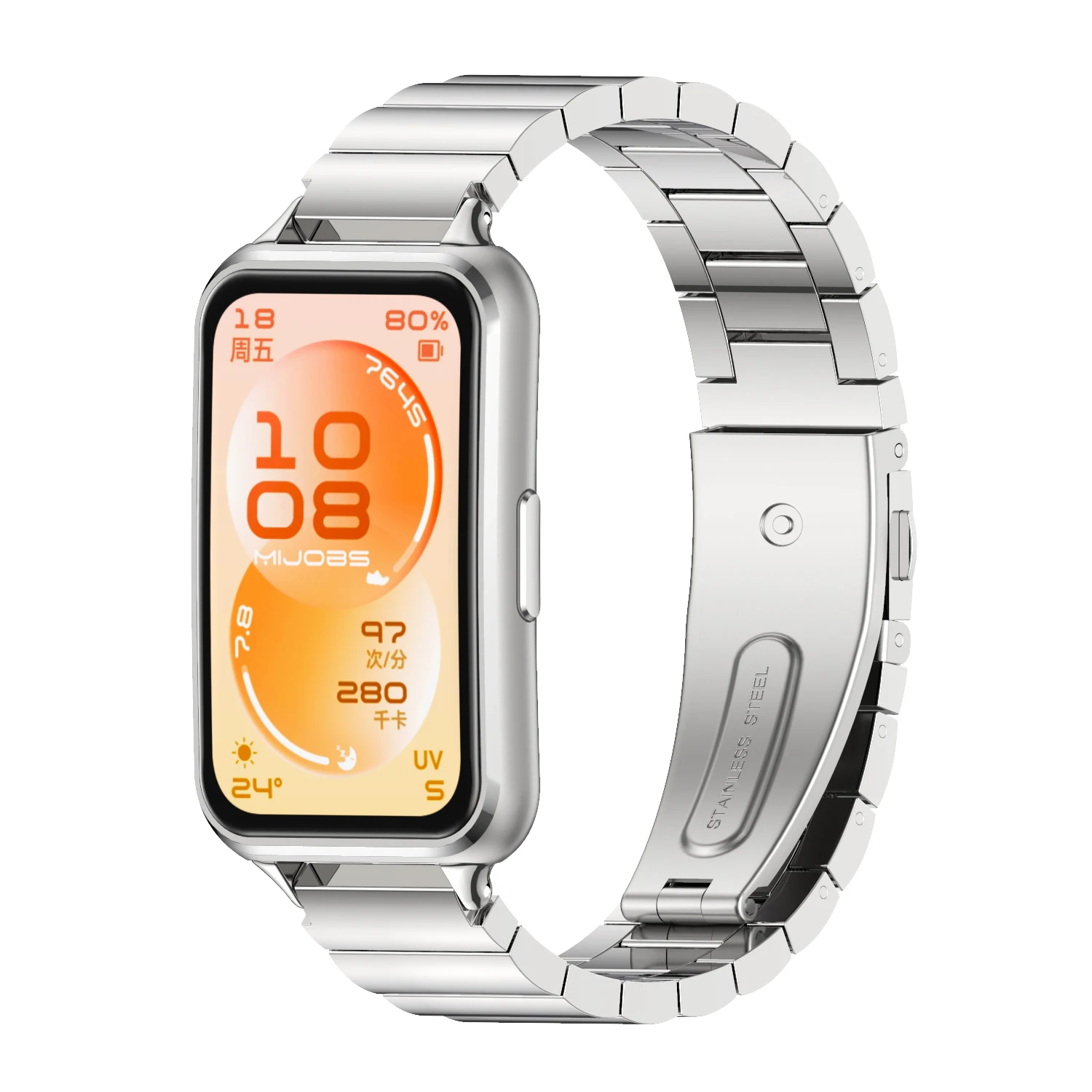 Stainless Steel Metal Watchband Strap