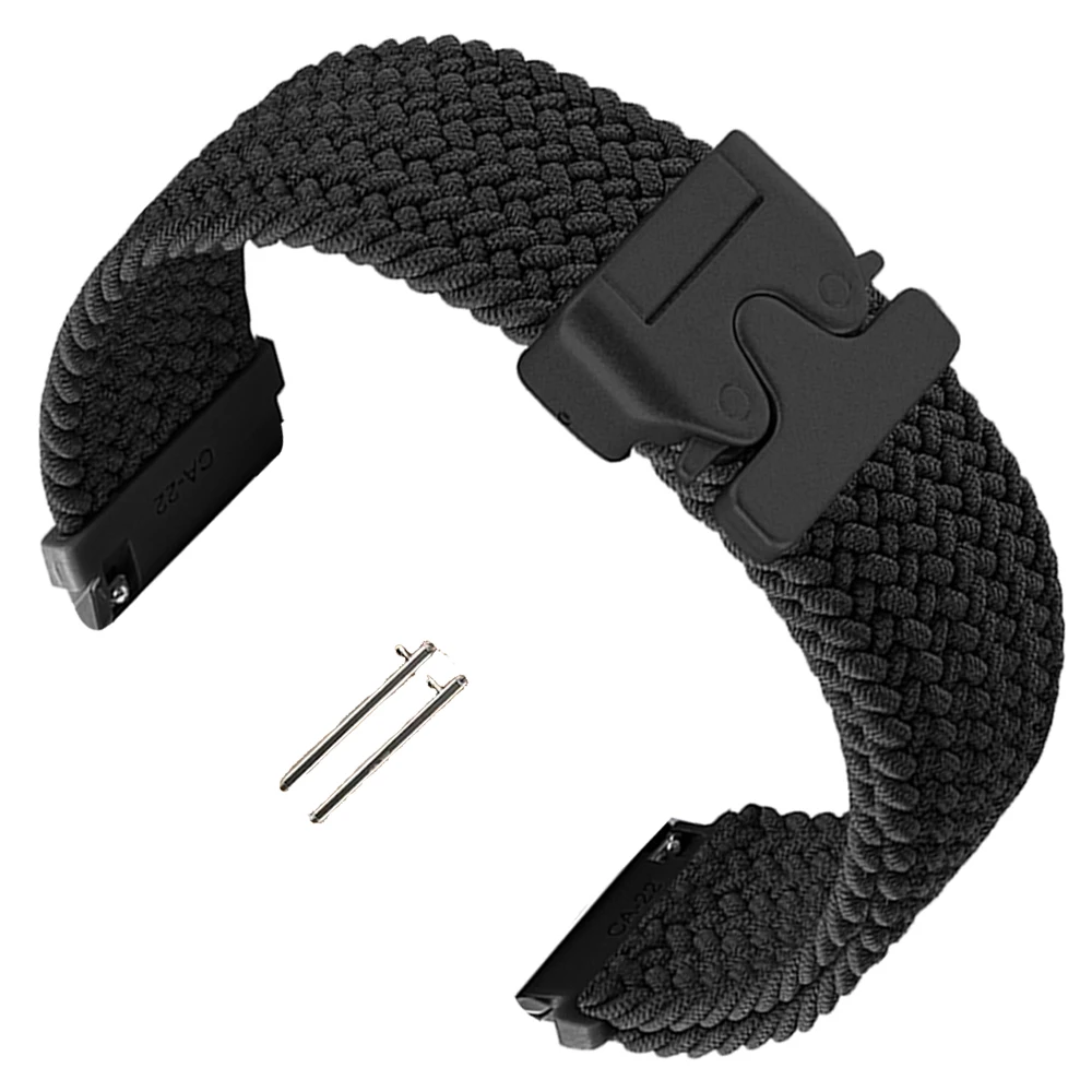 Magnetic Braided Loop Nylon Strap - 20mm/22mm Bracelet