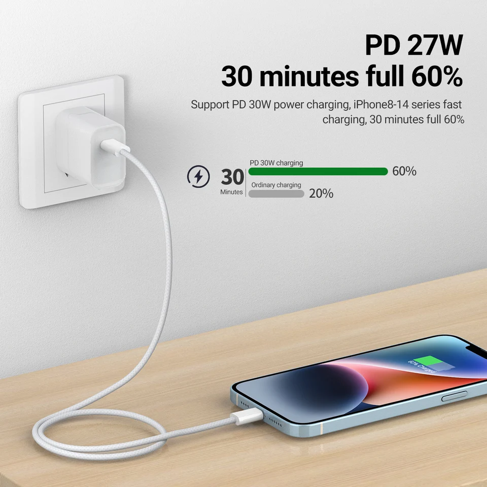 21239 - FLAT DOCK RICARICA PER IPHONE 11 PRO MAX SILVER (CON IC CHIP) - Compatibile - 821-02260-05 821-02360-05