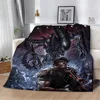 Hot Movie Aliens vs Predators Printed Picnic Blankets Warm Blanket Soft and Comfortable Blanket Home Travel Birthday Gift 4