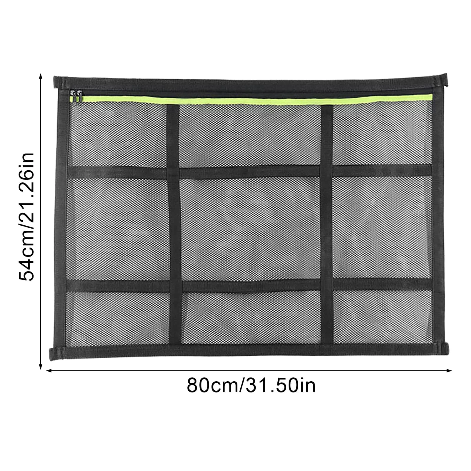 Toit de voiture Plafond Cargo Filet Mesh Sac de Rangement Pochettes Poches  Pour Suv Van Camping-car 90x60cm