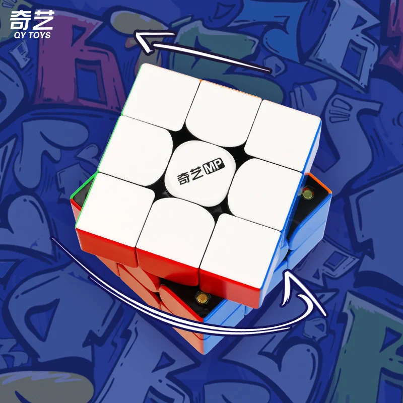 

QiYi MP 2X2 3X3 4X4 5X5 Pyramid Magnetic Magic Speed Cube Stickers Professional Antistress Puzzle Toys Children's Gifts