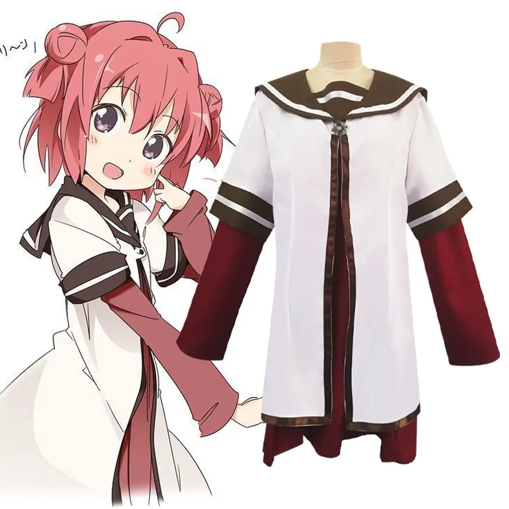 

Аниме YuruYuri: Happy Go Lily Cosplay Nanamori младшая школьная форма