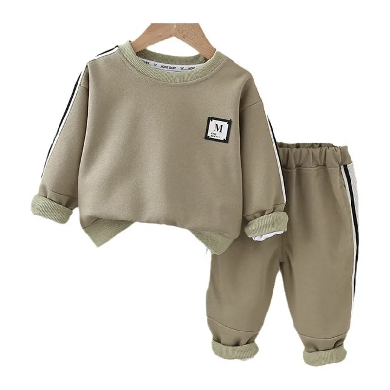 

2 шт./комплект, Детский Повседневный костюм из футболки и брюк