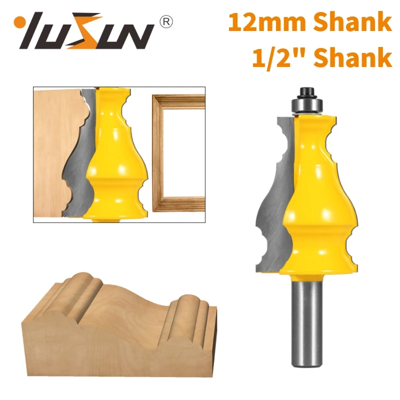 

Yusun Handrail Bit Specialty Molding Router Bit Woodworking Milling Cutter For Wood Bit Face Mill End Mill Carbide Cutter
