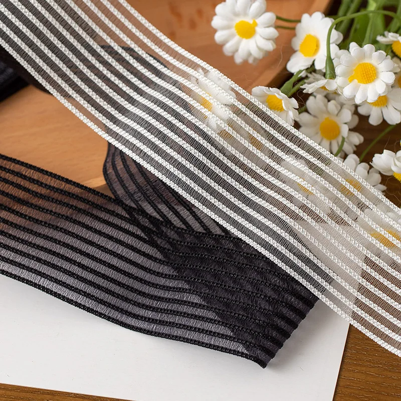 Decorative Ribbon Lace Trim - 2 Meters x 45mm - DIY Craft & Sewing Supplies