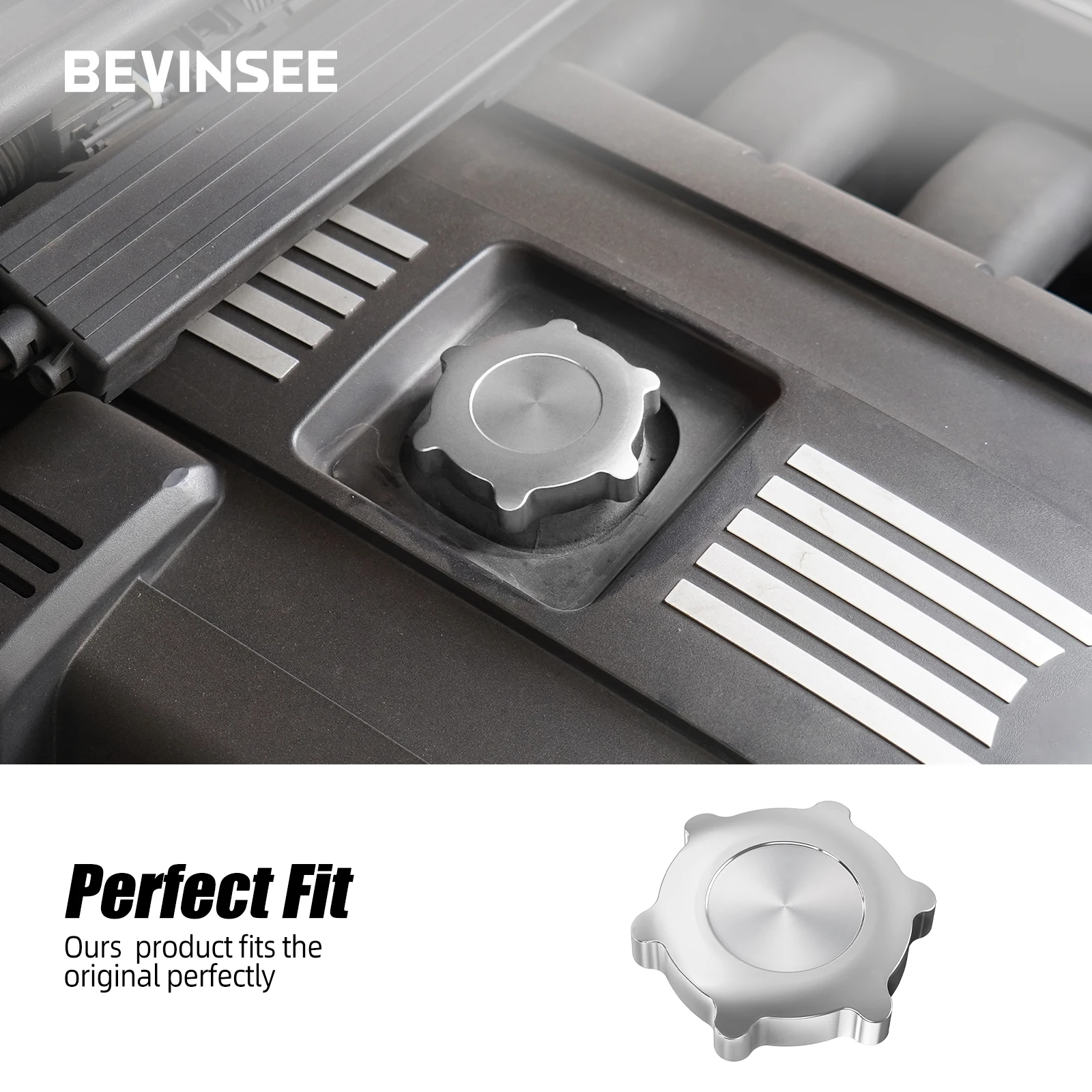 Aluminum M Style Engine Oil Filler Cap Cover for BMW E36 E46 E90 E92 328i 325i 323i E39 E60 525i 528i 530i X3 X5 Z3 Z4 oil filler cap