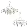 Steel Windproof Clothespin Laundry Hanger Clothesline Dryer Bra Towel Rack Clothes Airer Peg Hook Drying Sock P2i5 1