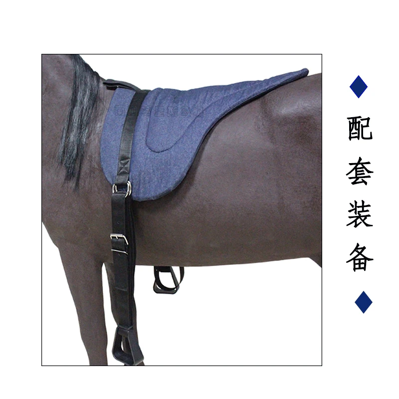 Denim Fabric High-quality Western Front Belly Strap Saddle Pad