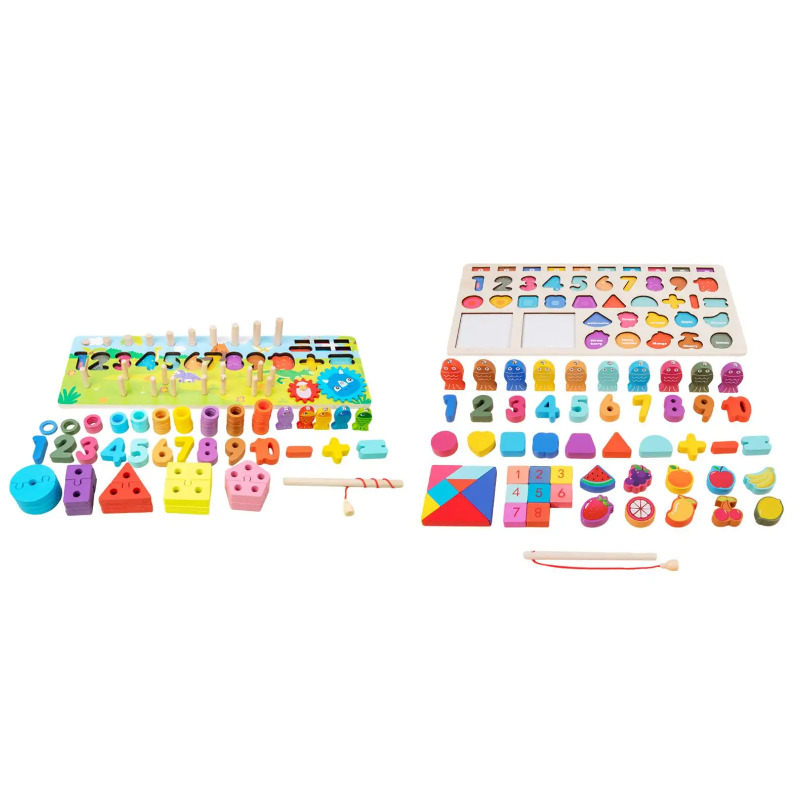 

Wooden Montessori Number Board Early Educational Toys Learn Counting Montessori Toy for Girls Boys Children Kids over Three Gift