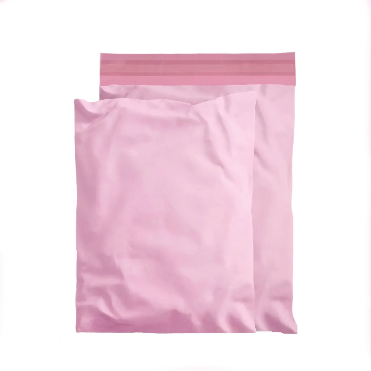 INPLUSTOP 친환경 택배 파우치, 생분해 가방, 핑크 맞춤형 물류, 방수 우편 택배 가방
