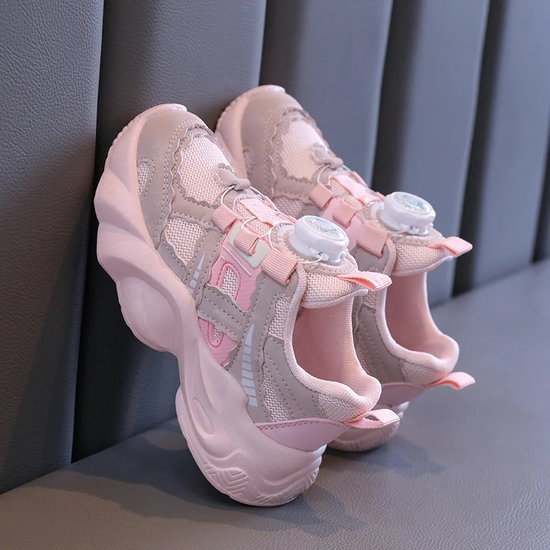 girl's sneaker running take exercise sports height Increasing Shoes retro