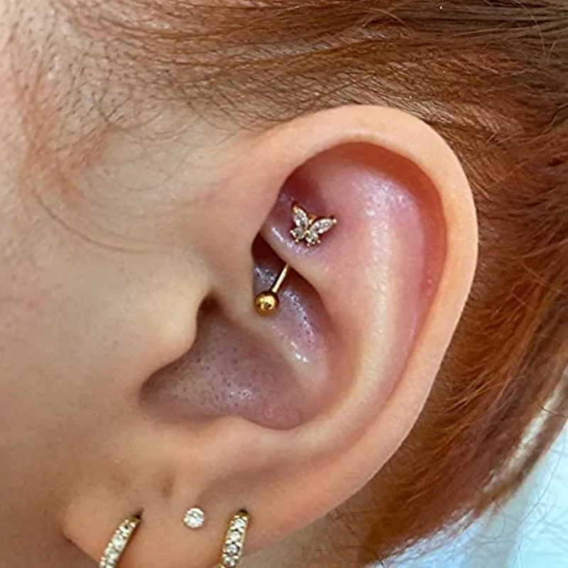Rook Flat And Forward Helix Piercing Forward Helix Does Getting