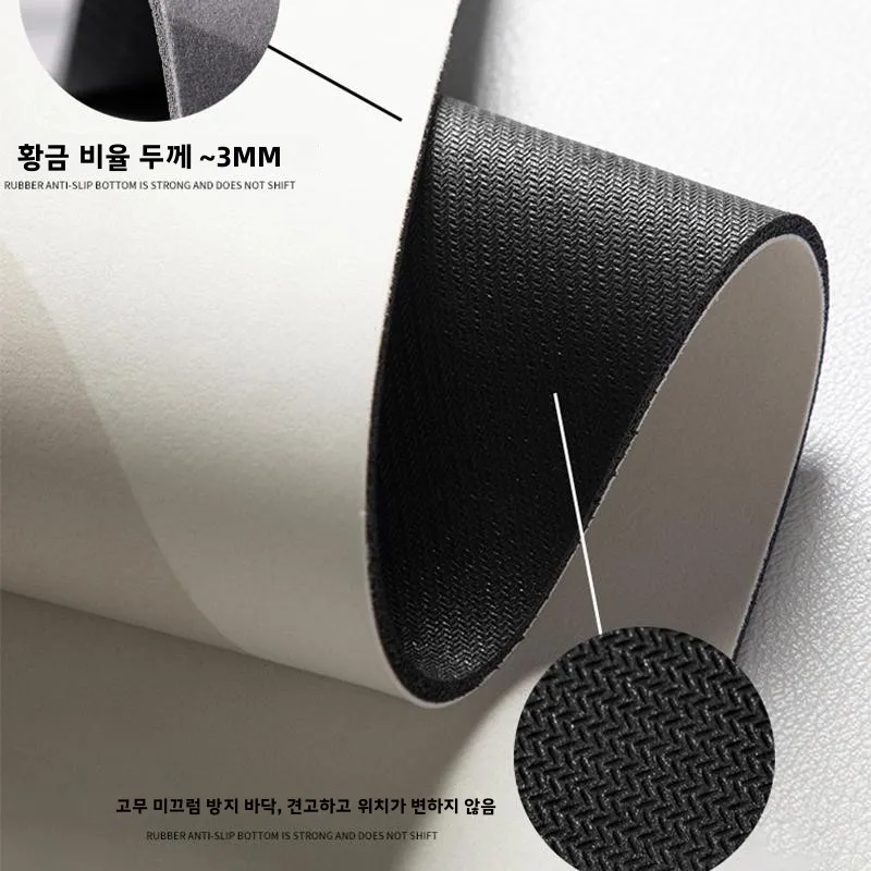유니버설 자동차 바닥 매트 레드 기념 방오 논워셔블 미끄럼 방지 실리콘 공룡 일체형 바닥 매트 신모델