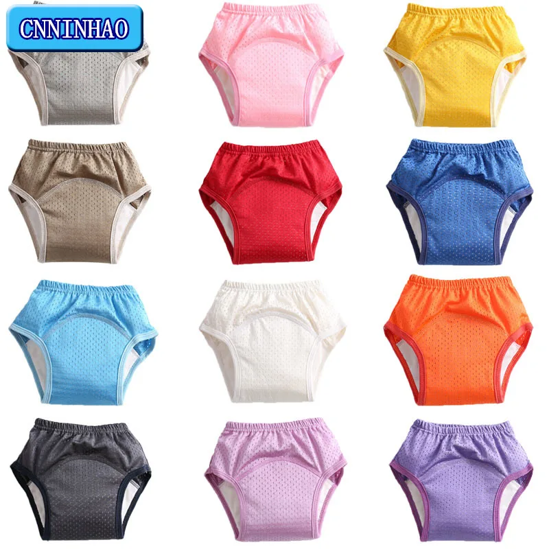 

Baby Cotton Training Pants Panties Baby Diapers Reusable Cloth Diaper Nappies Washable Infants Children Underwear Nappy Changing