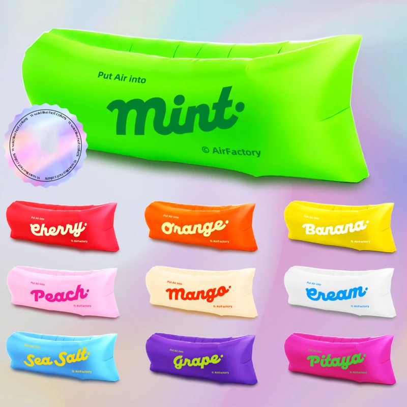 Divano Gonfiabile Portatile, Lettino ad Aria per Campeggio, Escursioni, Spiaggia, Festival Musicali, Viaggi, Picnic, Giardino, Impermeabile - immagine 6