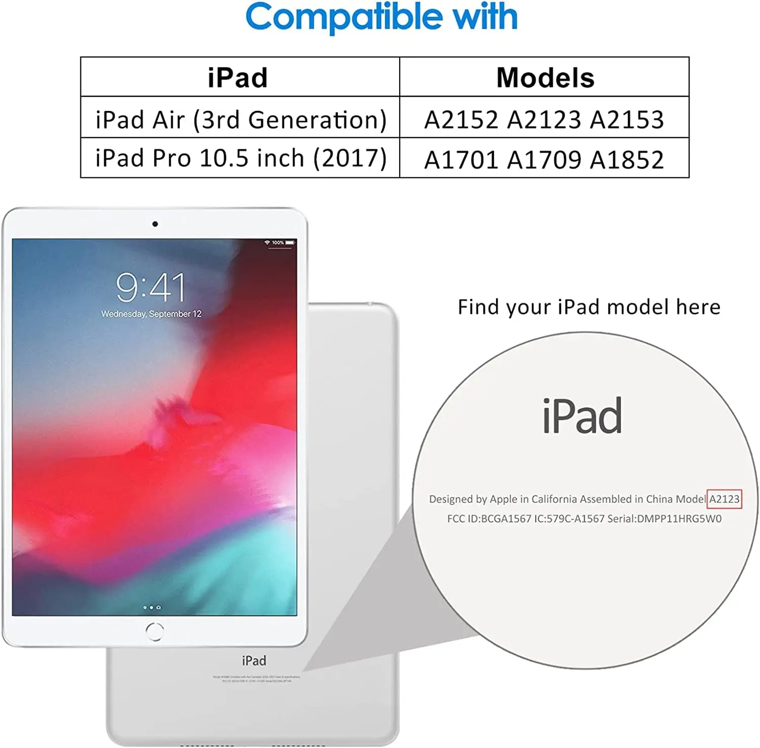 (2 упаковки) Закаленное стекло для Apple iPad Air 3 10,5 2019 3-го поколения, Защитная пленка для планшета iPad Pro 10,5 2017