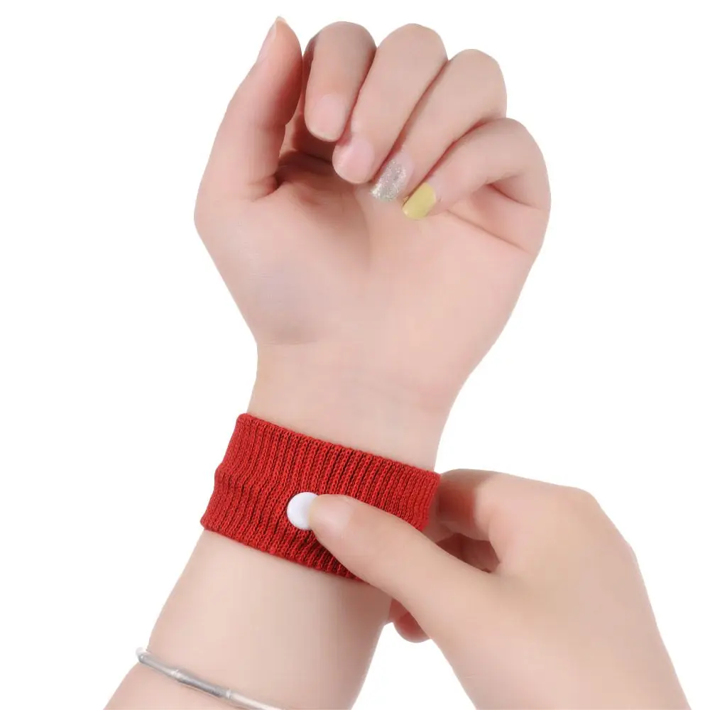 Soft Anti Nausea Wristbands Sports Safety Wrist Support Anti Motion Sickness Carsickness Wristbands Carsickness Wrist Bands