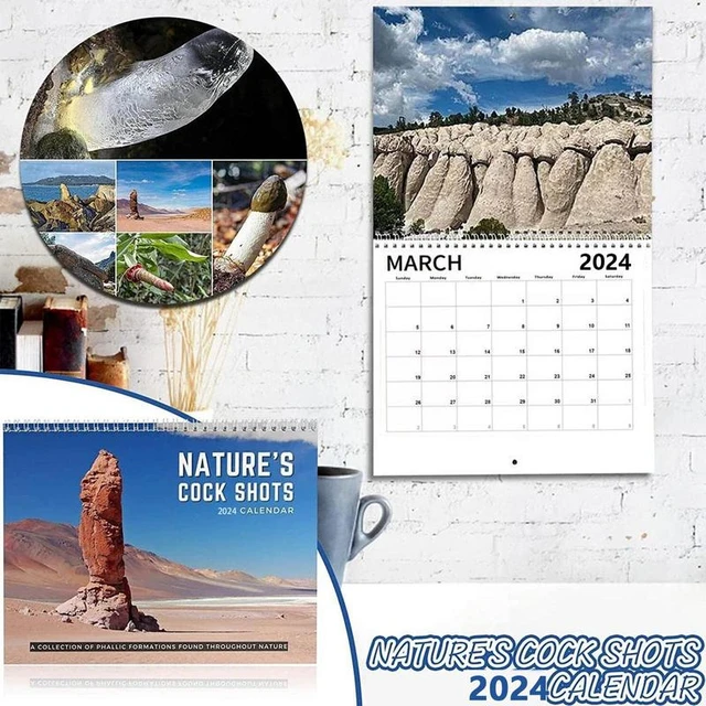 2024 Funny Prank Gift Wall Calendar 2024 Wall Calendar Natures