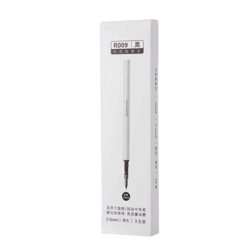 Writing Pen Gel Pen 0.5mm Swiss Refill for Xiaomi Mijia Sign Pen Gel Pens Japan Ink black/Blue Replacement Ink for Office Students Business
