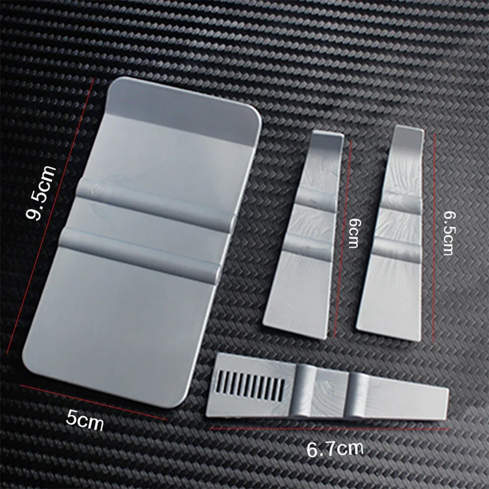 Micro Squeegee Car Vinyl Wrap Tool Kit Different Angled Edge for Car Body Wrapping Window Tint Decal Film Installation Tools