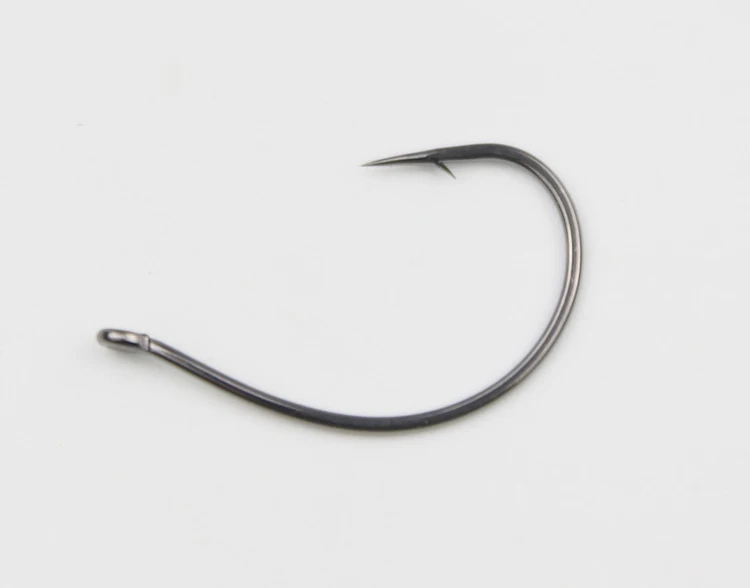 Worm Hooks Bass Fishing, Carbon Steel Fishing Hook