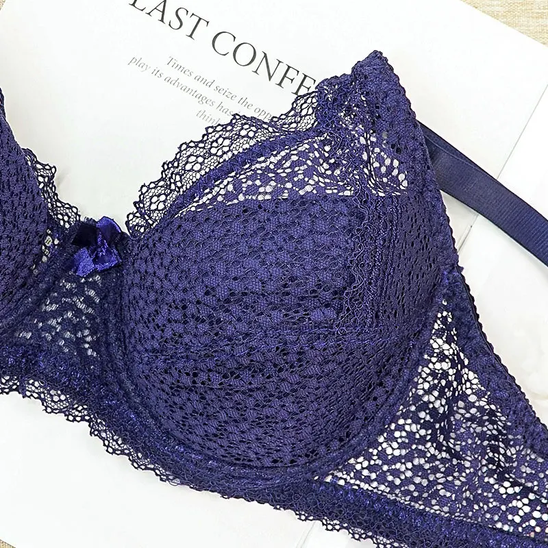 Plus Size Sexy Lace Bras For Women Underwired BH Hollow Out Bra Bralette  Womens Underwear Delicate Embroidery Lingerie Brassiere - Price history &  Review, AliExpress Seller - CMS-Lingerie Store