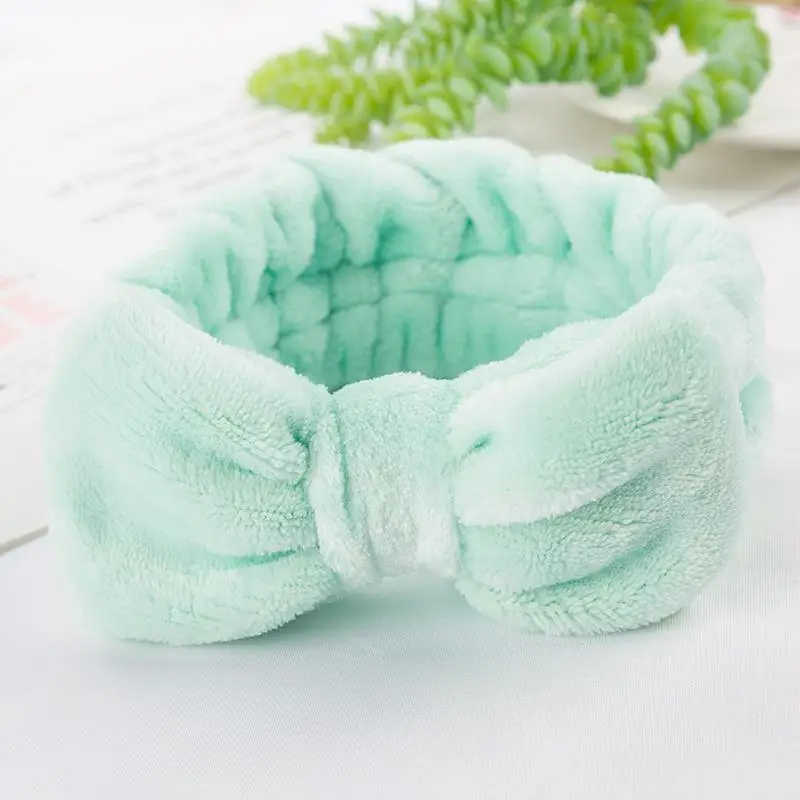 Coral Fleece Soft Headband Cross Top 2022 Hairband Elastic Hair Band For Women Girls Wash Face Turban Headwear Hair Accessories cute headbands for women Hair Accessories