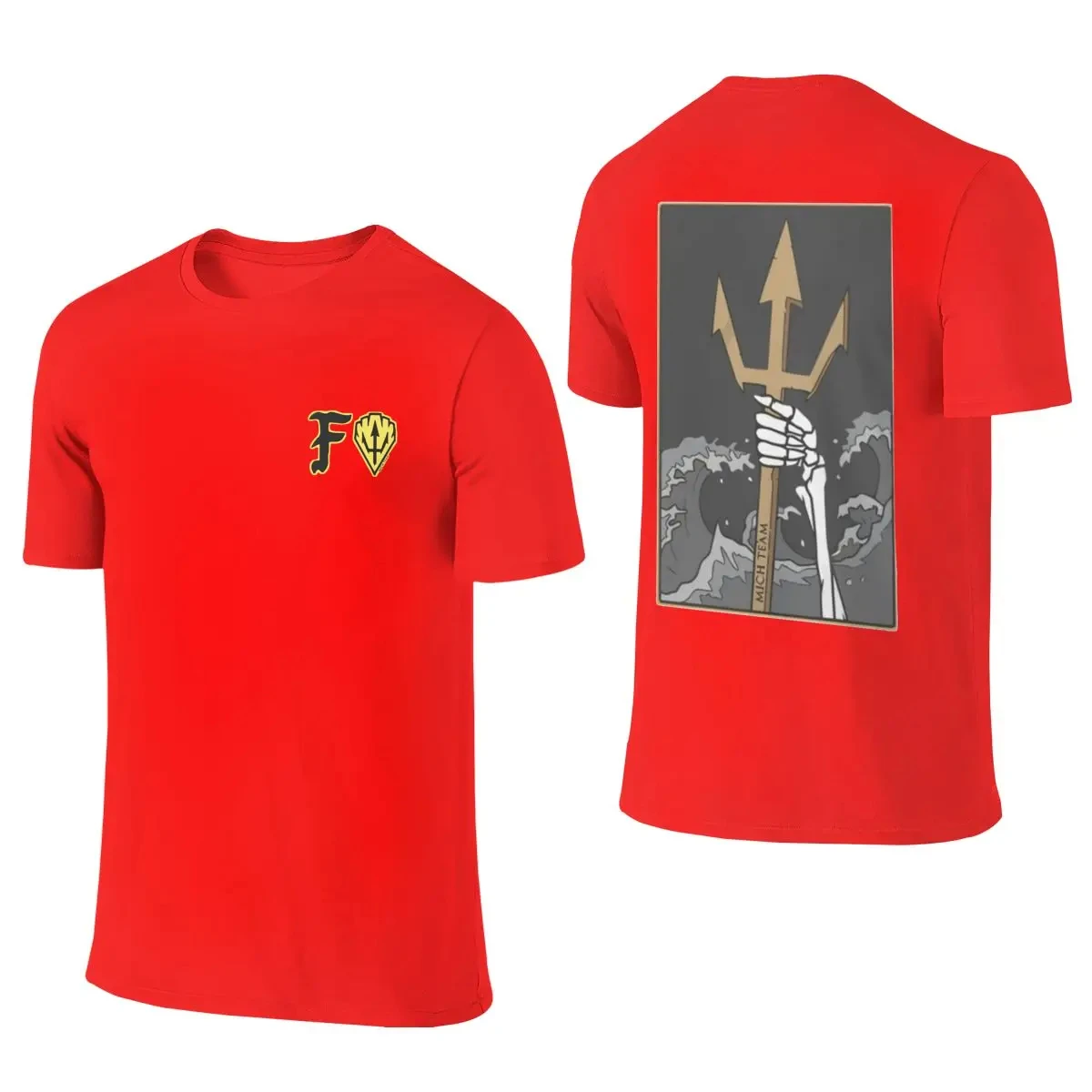 Men T-Shirt Mich Team Forward Observations Group Fog Awesome