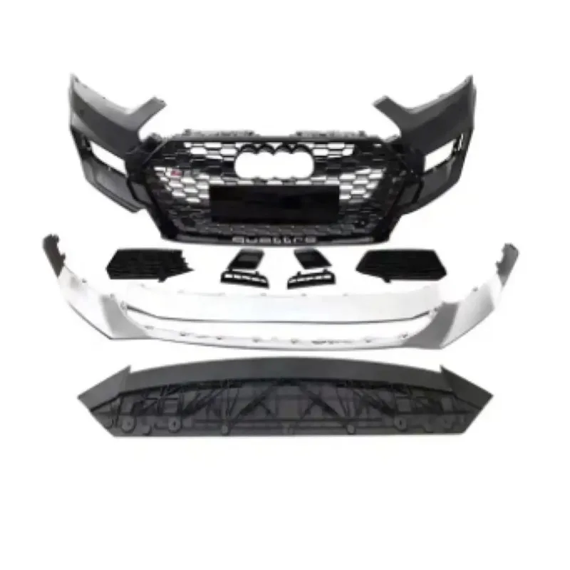 

Car Bumper for Audi A5 S5 B9 RS5 Style Front Bumper with Grill PP Material Car Body Kits for Audi S5 2017 2018 2019