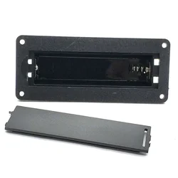 Compact 18650 Battery Box with Cover for Series/Parallel Connection (1 18650)