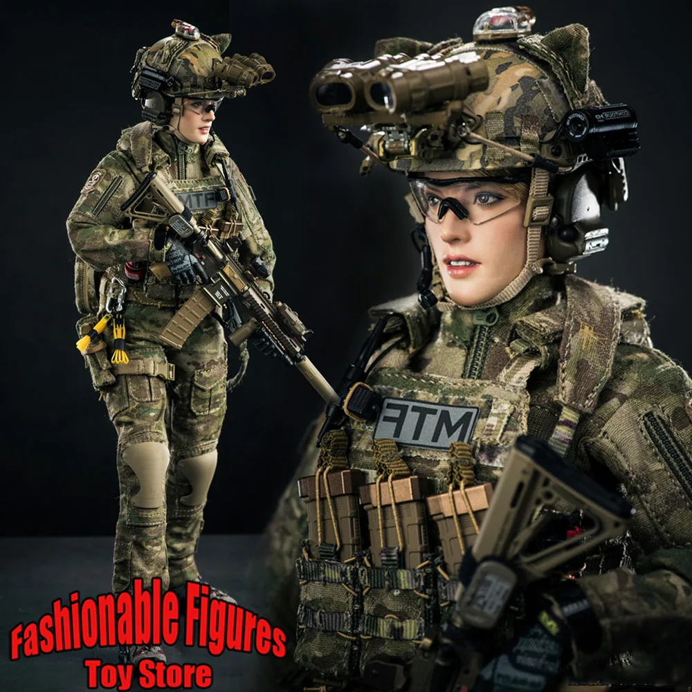 

VERYCOOL VCF-2063 1/6 Women Soldier Mobile Task Force Alpha-9 Mtfα-9 Female Combat Soldier Full Set 12'' Action Figure Body