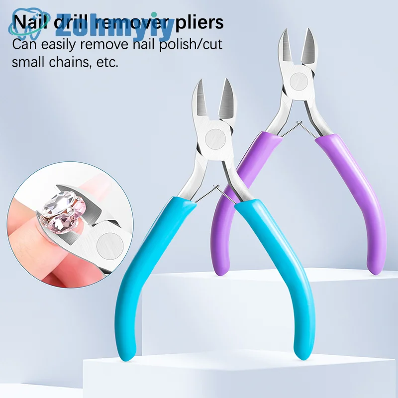 

Фотоэпилятор для дизайна ногтей, инструмент «сделай сам», кусачки для ногтей из нержавеющей стали, ножницы, аксессуары для маникюра