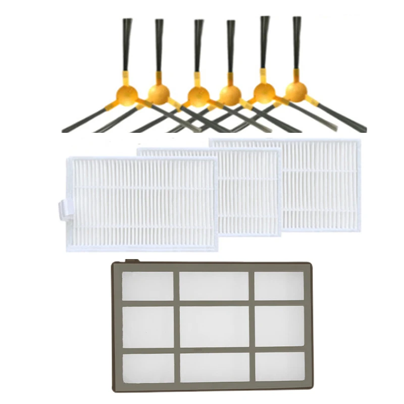 Description Picture 5 of itemFor V-TAC VT-5555 / VT-5556 Robot Vacuum Cleaner Spare Parts Hepa Filter Main Roller Side Brush Mop Cloth Strainer Pre-Filter