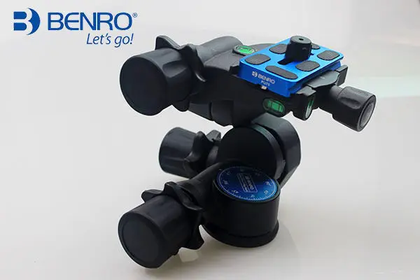 Benro GD3WH 3-Way Geared Head Max load 13 lb / 5.9 kg