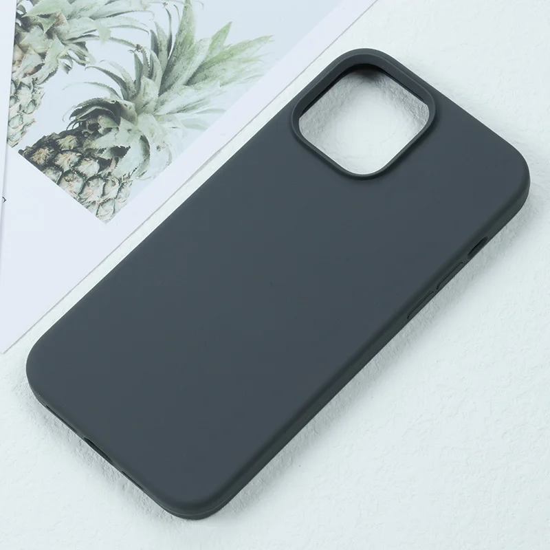 Liquid Silicone Phone Case - Enhanced Camera Protection & Full Coverage Bumper
