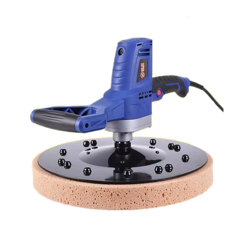 710W 220V Hand-held Electric Concrete Epoxy Cement Mortar 390MM Trowel Wall Smoothing Polishing Machine Putty Tool