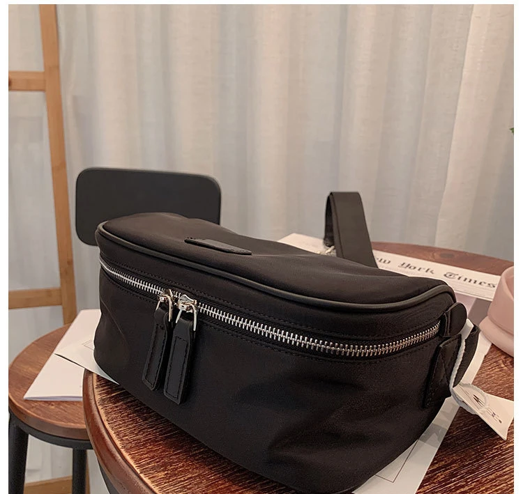 Luxury Waterproof Oxford Cloth Wide Shoulder Strap Fashion Casual Single Shoulder Crossbody Bag