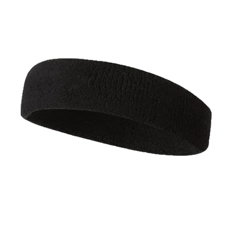 Cotton Athletic Elastic Sweat-Wicking Headband
