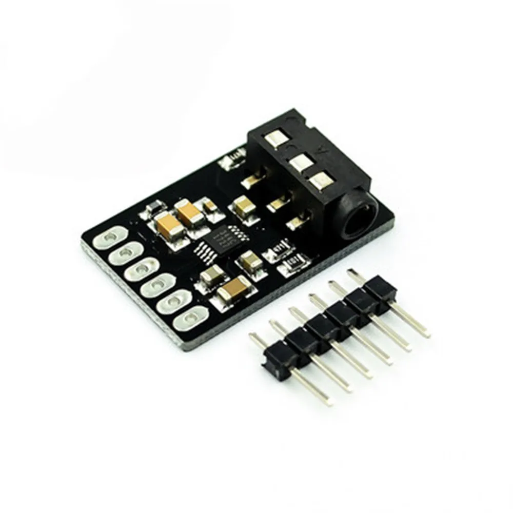 

CS4344 D/A Digital to Analog Stereo Audio Converter Board Module 2-200kHz linear analog Low-pass Filter Auto-speed for Arduino