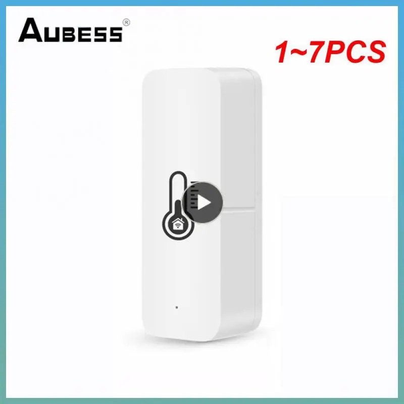 

Умный Wi-Fi датчик температуры и влажности Tuya, 1-7 шт.