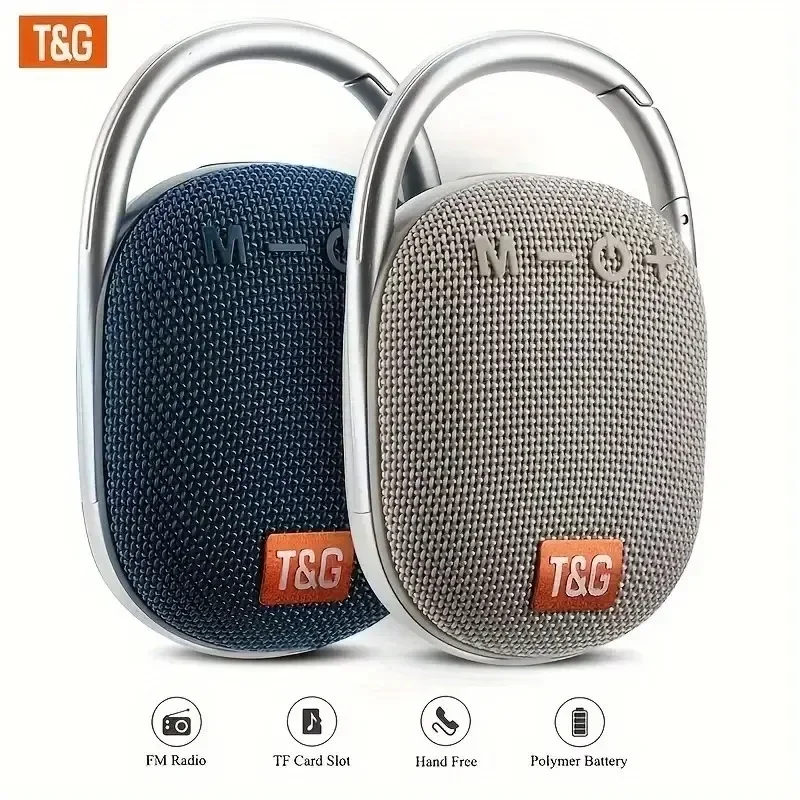 TG321 야외 휴대용 방수 무선 블루투스 패브릭 스피커 HIFI 뮤직 박스 미니베이스 우퍼 스테레오 활성 bt tws 스피커