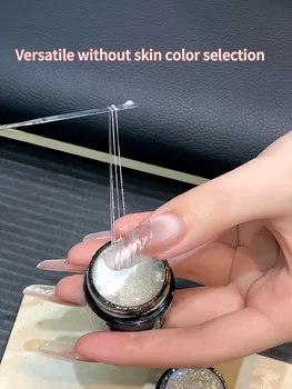 Smalto gel con rivestimento metallico super luminoso e non pulito da 5 ml Smalto gel a specchio argentato Semi permanente Soak Off Vernice per nail art UV