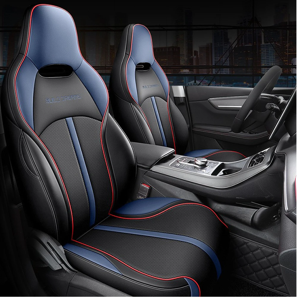 맞춤형 자동차 시트 커버 BYD 킹 DM-i 2022 2023 2024 byd KING 풀 커버 쿠션 자동차 시트 보호 커버 자동차 액세서리