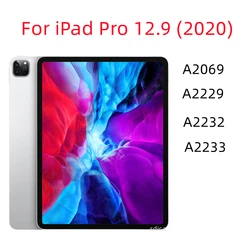 Premium Tempered Glass Screen Protector for 12.9 Tablets - Scratch Proof HD Clear Protective Film (iPad Pro 12.9 2020)