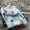 Russian Tank 1:16 Rc T34/85 Painted Snow Version Tank Competitive Gun Turret Rotating Remote Control Simulation Model Toy 2