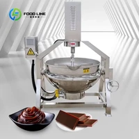 Cuve de fusion de sucre à agitation personnalisée 50-600L, en acier inoxydable, à chauffage électrique, pour la dissolution du sucre et la cuisson des pâtes 1