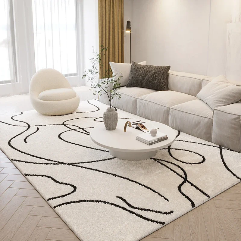 Trendy personality carpet Nordic Style Simple Casual  Carpet Carpets For Living Room Non-slip